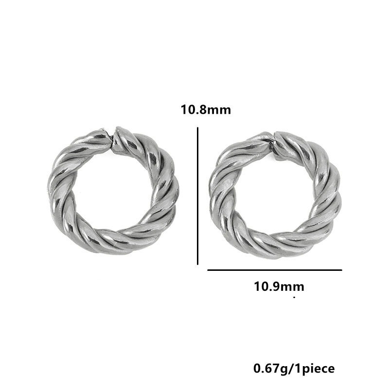 10,9*10,8 mm - Couleur acier