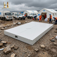 Maison conteneur pliable chinoise imperméable et respirante de 20 pieds avec un design moderne pour une utilisation en villa et en immeuble de bureaux