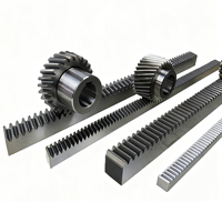 Vente en gros de haute précision M1 M1.5 M2 M2.5 M3 M4 M5 Crémaillère de direction et pignons de découpe CNC pour machines