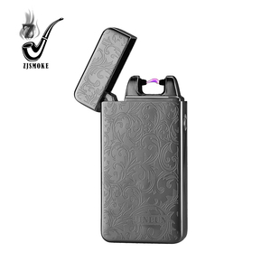 Accendino Elettronico USB Ricaricabile <span class=keywords><strong>con</strong></span> <span class=keywords><strong>Batteria</strong></span> <span class=keywords><strong>al</strong></span> <span class=keywords><strong>Litio</strong></span>, Design ad Arco Popolare, Classico in Metallo, Vari Modelli, Regali Aziendali - Product Image 1