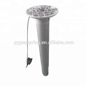 Populaire ronde hoogte verstelbare hoge kwaliteit aluminium gas lift tafel base - Product Image 6