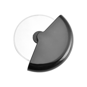 Pizza Cutter <b>Roller</b> Cutter Black 9.7 In Length With 7.5 In <b>Blade</b> For Pizza Crepe Baking Tools - Product Image 1