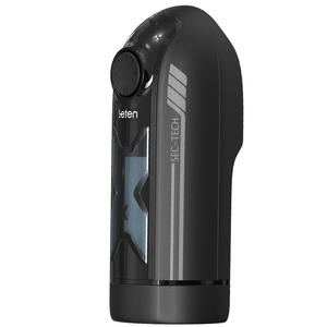 Piston listrik kecepatan tinggi 700 kali/menit, mainan seks Vibrator penyedot udara yang dapat ditarik untuk pria - Product Image 6