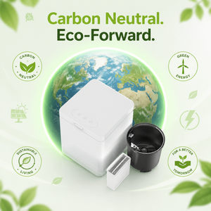 Composteur de déchets alimentaires Green Lifestyle 2,5 L, machine à compostage électrique pour cuisine, zéro déchet, séchage automatique, inodore, pour la maison - Product Image 6