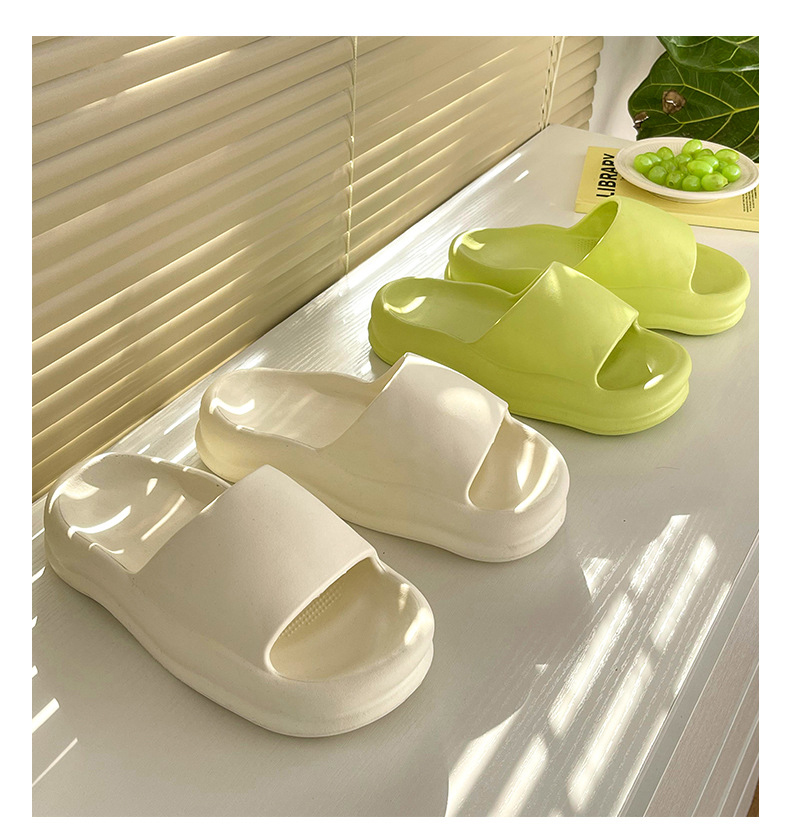 Summer EVA Soft Bottom Bathroom Slippers Household Couple Slides Sandals Wholesale