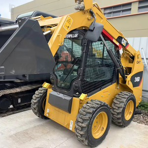 Chargeuse compacte d'occasion Caterpillar CAT 246D d'origine, capacité de 2 tonnes, moteur de 60 kW, boîte de vitesses, roulement, à vendre - Product Image 1