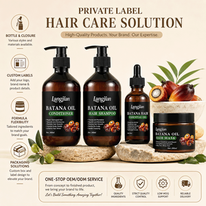 Kit <span class=keywords><strong>de</strong></span> Croissance Capillaire Professionnel Végan Anti-Casse et Revitalisant pour <span class=keywords><strong>le</strong></span> Cuir Chevelu, Épaississant à la Batana, pour Salons <span class=keywords><strong>de</strong></span> Coiffure - Product Image 2