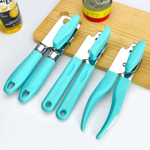 Abrelatas de seguridad multifunción al por mayor abrelatas manual de acero inoxidable para el hogar abrelatas de cocina abridor de <span class=keywords><strong>cerveza</strong></span> abrelatas de hierro - Product Image 4