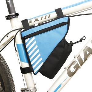 TopOne Customized Waterproof Front Frame Bike Tube Bag Sports Cycling Accessory Bike Frame Bag <b>Bicycle</b> Bag - Product Image 3