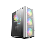 WANKANG Support OEM/ODM Personnalisation Nouveau Style Mid Tower PC Case Alliage d'aluminium ATX M-ATX Ordinateur Gaming Usage bureau/maison
