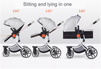JXB Mama Love Poussette de luxe pliable et légère 2 en 1 pour les voyages en 2022