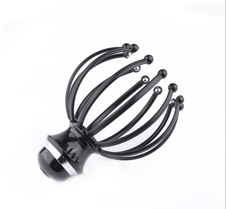wireless vibration monitoring equipment Electric Head Massager, Head Massage Spider, Scalp Massage Brush with 12  Claws, Rechargeable, Vibrating Head Massager to Relieve Stress : Buy Online main image 1