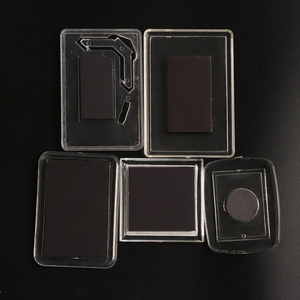 DIY Photo Frame <span class=keywords><strong>Key</strong></span> Chain Tim Nhà Hình Chữ Nhật Trong Suốt Trống Chèn Hình Ảnh Keyring Vòng Acrylic Keychain Vòng Chìa Khóa Nhựa - Product Image 2