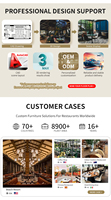 Set Meja Kursi Furnitur Luar Ruangan Aluminium Hijau Persegi untuk Teras Restoran, Kebun, Kafe, Kedai Kopi, Penggunaan Komersial