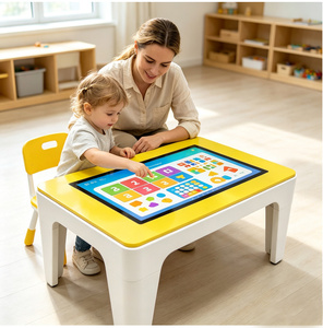 <b>Custom</b> OEM Touch Screen Interactive Table 32 43 55 Inch Dismountable Portable Touch Smart Digital Desktop Advertising Equipment - Product Image 6