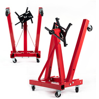 Support moteur portable 2000 LBS, support de test moteur rotatif à 360 degrés, équipement de réparation automobile pour garage, support moteur mobile