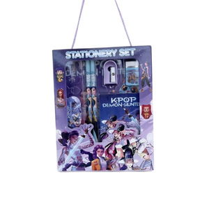 Set de Papelería con Diseño de Dibujos Animados de Grupo de Chicas KPOP Cazadoras de Demonios, Útiles Escolares para Niños, Regalo de Cumpleaños, China - Product Image 5
