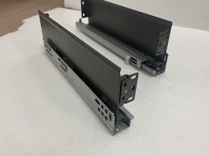 30% mới rẻ hơn 1.2mm mềm đóng hộp mỏng hệ thống ngăn kéo trượt kênh mỏng mỏng kim loại ngăn kéo nhà bếp hộp tandom - Product Image 3