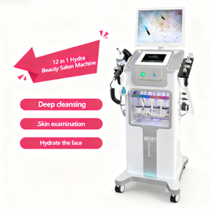 Máquina de Belleza Hydra 12 en 1 - Limpieza Profunda, Cuidado Facial y Ocular Profesional con Analizador de Piel, Enchufe Europeo, Precio al por Mayor - Product Image 1