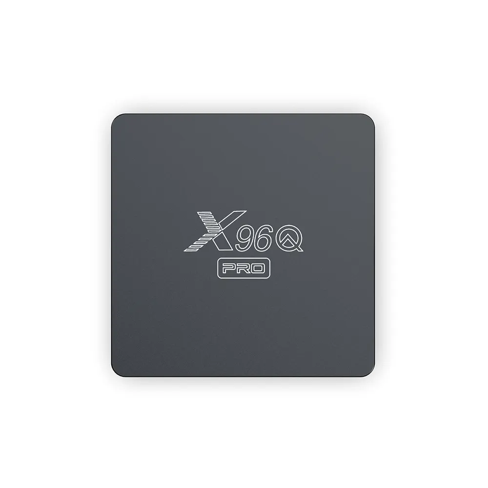 Nuevo reproductor de transmisión de alto rendimiento Android 10 2G 16G mini Smart TV box X96Q PRO para IPTV árabe y Global