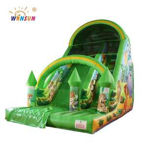 Large Inflatable Jungle Slide Inflatable Park PVC Inflatable Dry Slide - Product Image 1