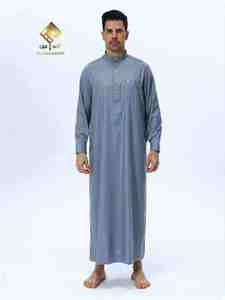HARAMAIN MEN THOUB Robe arabe pour homme, matériau doux haut de gamme, grand confort - Product Image 3