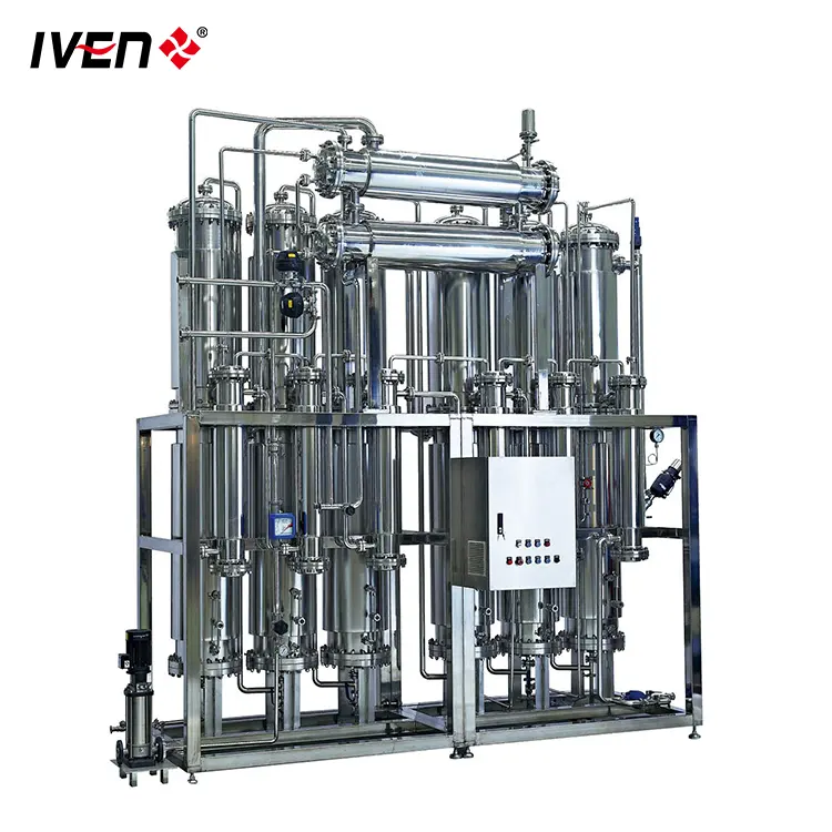आसुत जल मशीन उपकरण औद्योगिक उपयोग के लिए 8 बार या अधिक उच्च गुणवत्ता वाले पानी डिस्टिलर का सामना करते हैं