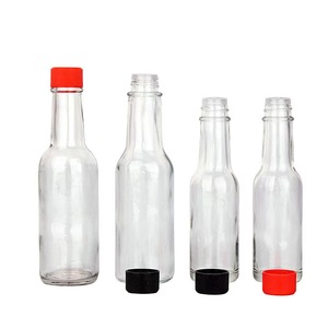 <span class=keywords><strong>Mini</strong></span> botella de salsa de vidrio pequeña Barbacoa Bbq <span class=keywords><strong>Tabasco</strong></span> Botella de salsa Botellas de aceite de Chile con tapa 100ml 150ml 250ml - Product Image 2