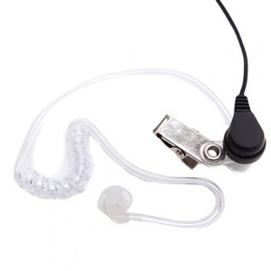 Baofeng K Type Air Duct Walkie Talkie Headset For Radio Networks Plastic Earphone With <b>Mic</b> And <b>Cable</b> - Product Image 3