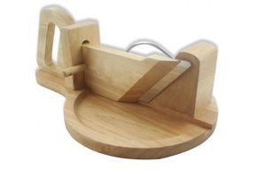 Usine Vente Directe Durable Arbre En Caoutchouc Bois Saucisse Chorizo Guillotine Trancheuse <span class=keywords><strong>Saucisson</strong></span> Guillotine - Product Image 4