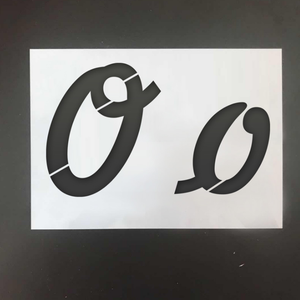 แม่แบบพลาสติกสำหรับวาดลายตัวอักษร ตัดด้วยเลเซอร์ สำหรับเด็กเพ้นท์ภาพ - Product Image 4