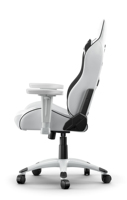 Chaise pivotante de jeu de vitesse de course haut de gamme accoudoirs 3D inclinables 90-180 degrés cadre en métal chaise de jeu vidéo blanche chaise de jeu