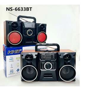 <span class=keywords><strong>Precio</strong></span> al por mayor Boombox recargable de Supergraves con radio Fm mejorada de menta de con altavoces Led, perfecto para el hogar y el exterior - Product Image 4