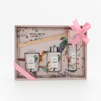 Coffret Cadeau Luxe OEM Parfum d'Ambiance Diffuseur à Bâtonnets Bougie Spray d'Ambiance Parfum Maison Boîte Cadeau Fabricant Fournisseur