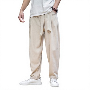 Pantalons décontractés pour hommes, pantalons chino en coton extensible, pantalons décontractés slim fit de qualité supérieure pour hommes, pantalons cargo pour hommes, multi-poches - Product Image 1
