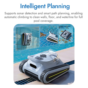 <span class=keywords><strong>Robot</strong></span> nettoyeur automatique pour <span class=keywords><strong>piscine</strong></span>, outil et accessoire essentiels pour le nettoyage des piscines, en stock en Europe - Product Image 2