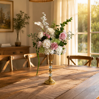 Boule de fleurs artificielles, plusieurs couleurs disponibles, boule florale rose, centre de table de mariage pour événements et décoration intérieure