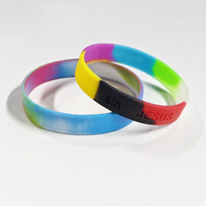 Diseño de Pulsera de Silicona Nueva para Deportes al Aire Libre, Baloncesto, Personalizada, de Goma, con Protección UV, Luminosa - Product Image 1