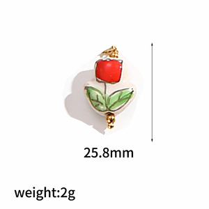 Colgantes de Moda, Dijes de Acero Inoxidable, Brisa Oceánica, Accesorios de Joyería DIY para Mujer, Regalo con Patrón de Estrella TP032 - Product Image 4