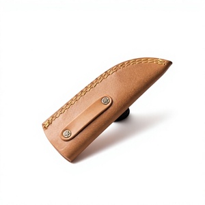 Couteau de chasse et de camping à lame fixe en acier inoxydable avec manche en os, outil de survie DIY, design à pointe tombante - Product Image 2
