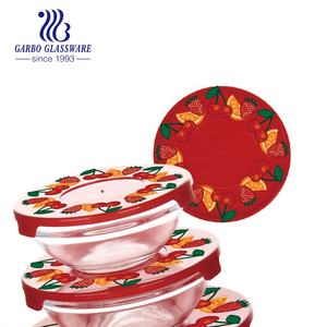 Juego <span class=keywords><strong>de</strong></span> cuencos <span class=keywords><strong>de</strong></span> vidrio transparente para fruta, juego <span class=keywords><strong>de</strong></span> cuencos <span class=keywords><strong>de</strong></span> postre con tapa <span class=keywords><strong>de</strong></span> colores <span class=keywords><strong>de</strong></span> impresión <span class=keywords><strong>de</strong></span> transferencia, 5 uds., <span class=keywords><strong>precio</strong></span> <span class=keywords><strong>de</strong></span> fábrica, China - Product Image 6