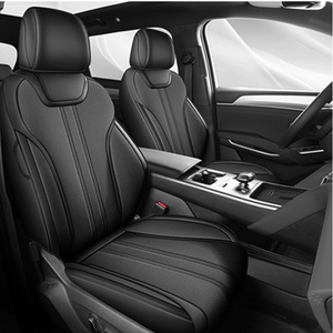 Coprisedili in Pelle di Lusso <span class=keywords><strong>su</strong></span> <span class=keywords><strong>Misura</strong></span> Beige per Byd Song Plus Golf Dodge Charger Land Rover Honda Civic Destroyer 05 - Product Image 1