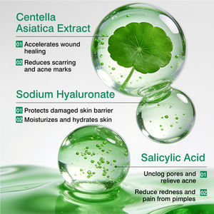 แผ่นแปะไมโครนีดเดิล OEM สำหรับดูแลสิว ช่วยฟื้นฟูผิว ลดรอยแดงและอาการบวม แผ่นแปะไมโครนีดเดิลแบบละลายน้ำได้สำหรับดูแลสิว - Product Image 6