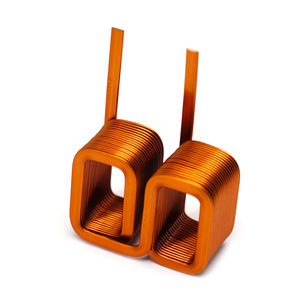 동관 맞춤형 플랫 인덕터 코일 정밀 인덕터 중공 코일 구리 전도성 코일 - Product Image 6