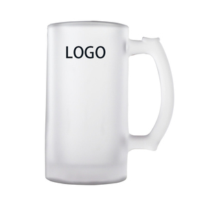 Offre Spéciale givré 500ml sublimation <span class=keywords><strong>verre</strong></span> <span class=keywords><strong>à</strong></span> bière en <span class=keywords><strong>verre</strong></span> de sublimation de vin blanc <span class=keywords><strong>verre</strong></span> accepter logo personnalisé - Product Image 1