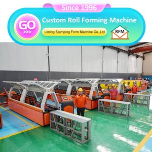 Encalado automático Drywall Light <span class=keywords><strong>Steel</strong></span> Material que hace la máquina Perfiles de marco de quilla C Stud Roll Forming <span class=keywords><strong>Machine</strong></span> - Product Image 2