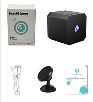 Mini caméra WiFi HD, vision nocturne, détection de mouvement, surveillance à distance, caméscope, sécurité domestique intérieure, caméra réseau sans fil