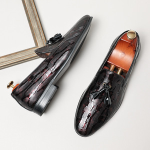 2026 New Leather <b>Suede</b> Men's <b>Shoes</b> - English-style Men's Business Formal Leather <b>Shoes</b> - Men's Ankle <b>Oxford</b> <b>Shoes</b> - Product Image 3