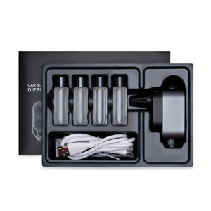 Vaporisateur de <span class=keywords><strong>parfum</strong></span> d'aromathérapie de voiture intelligente haut de gamme ornements de sortie d'air de <span class=keywords><strong>parfum</strong></span> léger de longue durée pour l'amélioration intérieure de Spa de voiture - Product Image 5