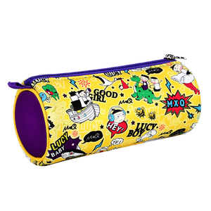 Bsci Factory Bedrukken Ronde Buis School Briefpapier <span class=keywords><strong>Pouch</strong></span> Jongen Meisjes Studenten Potlood Tas Eenvoudige Pen Case Voor Kids Teens